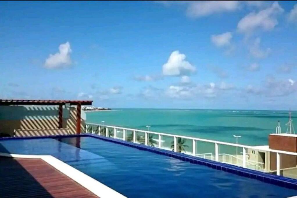 Flat Bello Plaza - Piscina Com Vista Da Orla カベデロ エクステリア 写真