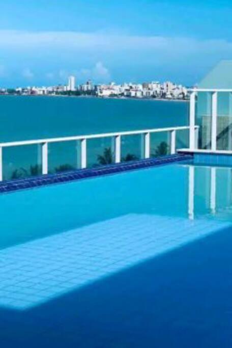 Flat Bello Plaza - Piscina Com Vista Da Orla カベデロ エクステリア 写真