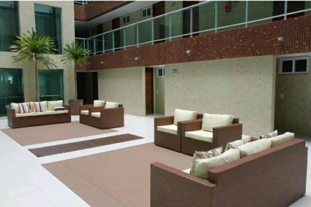 Flat Bello Plaza - Piscina Com Vista Da Orla カベデロ エクステリア 写真
